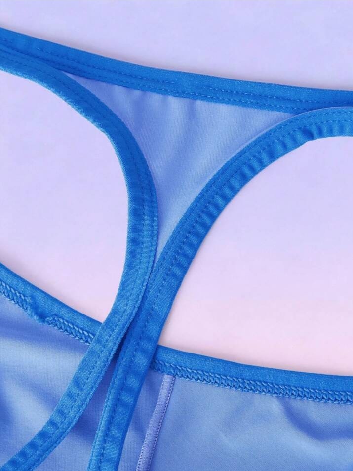 Men's Solid Color Elephant Pattern Thong Underwear